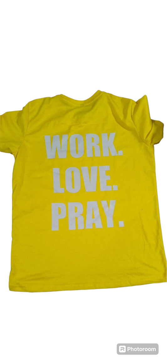 Yellow “LoveYourz” T-Shirt